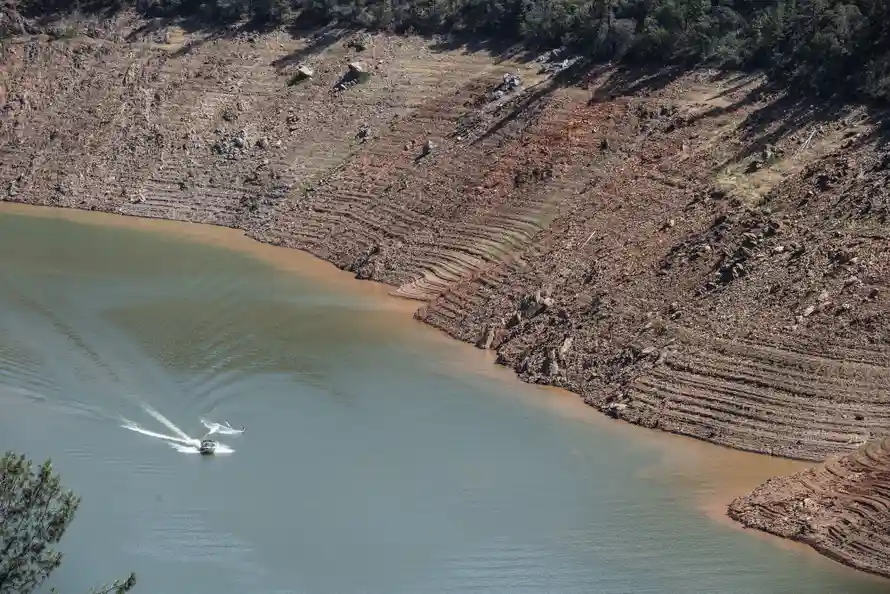 ‘Less water means more gas’: how drought will test California’s stressed power grid